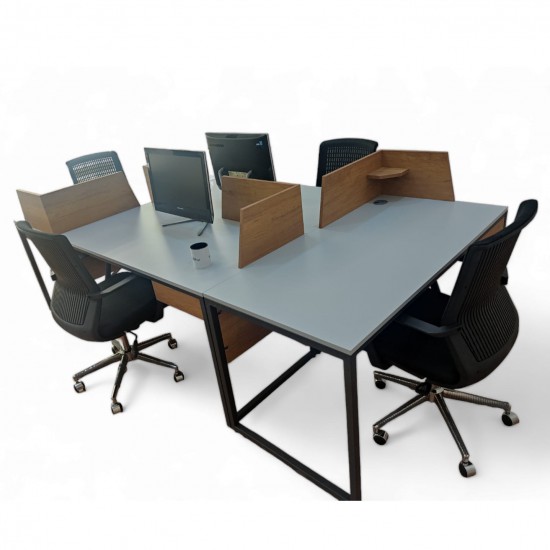 Im Multi-Zealand Schreibtisch Für Vier Person 276x138cm