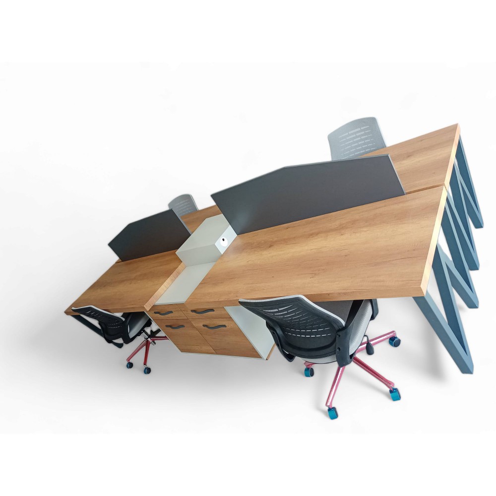 Schreibtisch Für Vier Person