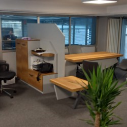 Bürotrennwand