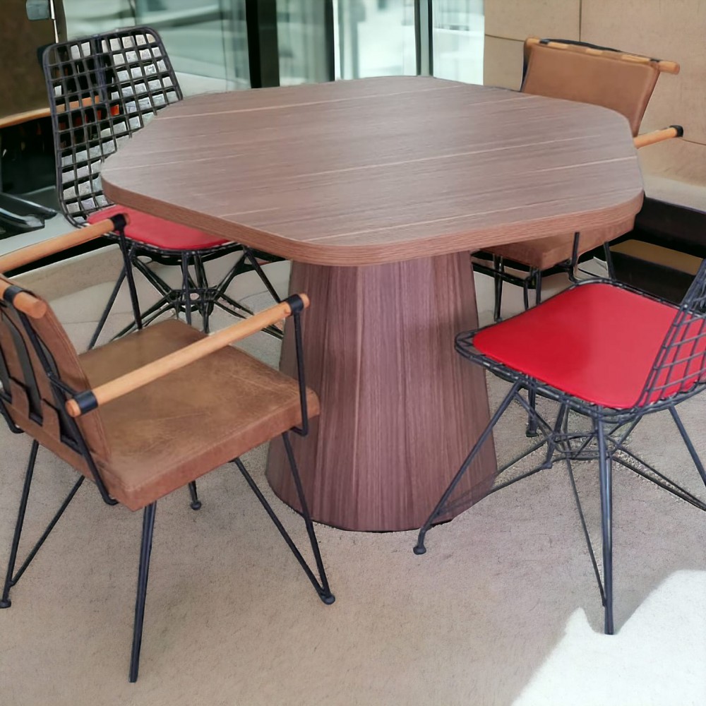 اجتماع مستدير الساق الخشبية المدببة