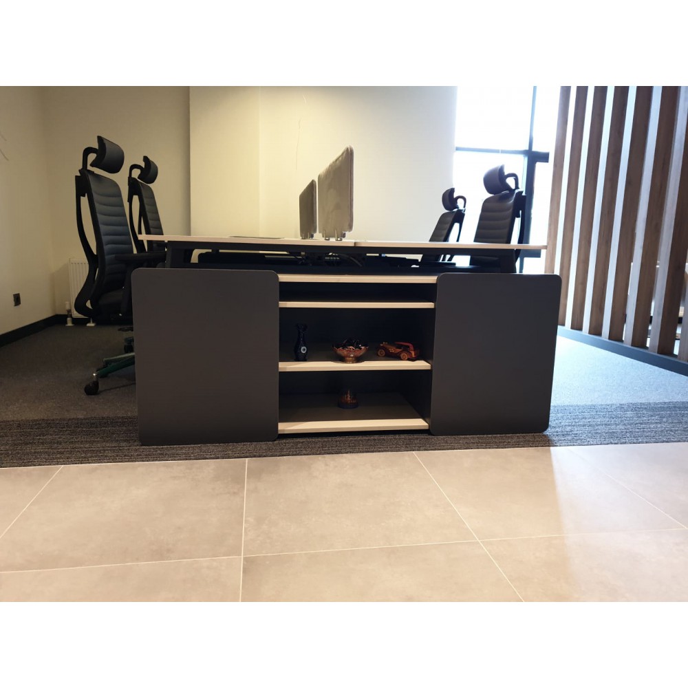 Katar Für Vier Person Schreibtisch Workstation