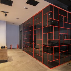 Retrowal-Bürotrennwandsysteme