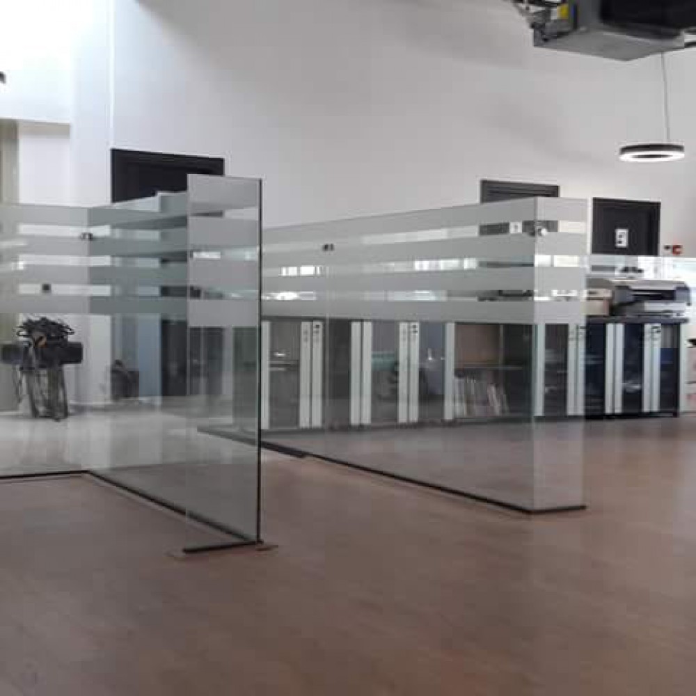 Niedrige Bürotrennwandsysteme
