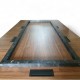 Besprechungstisch aus Holz mit Marmormuster Besprechungstisch aus Holz mit Marmormuster