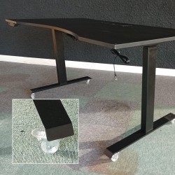 IOM Schreibtisch mit motorisiertem, höhenverstellbarem Rad
