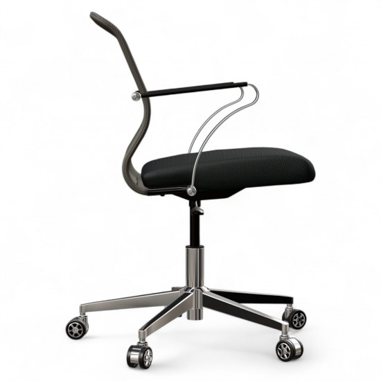 Ergonomischer Besprechungsstuhl Mit Metallrahmen 