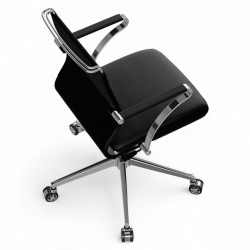 Well 1 Besprechungsstuhl Mit Metallgestell