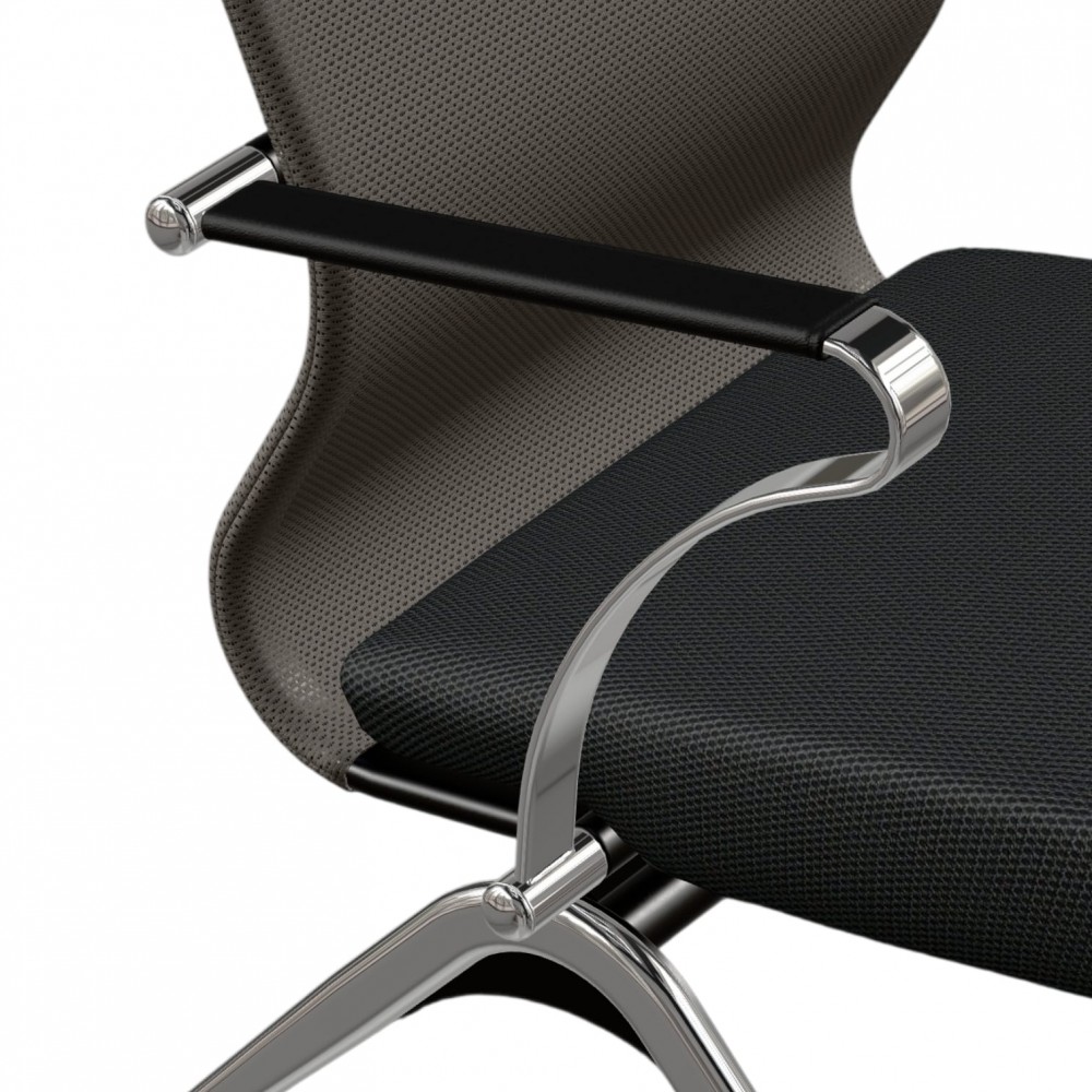 Ergonomischer Besprechungsstuhl Mit Metallrahmen