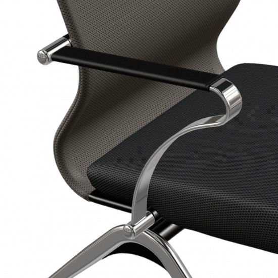 Ergonomischer Besprechungsstuhl Mit Metallrahmen