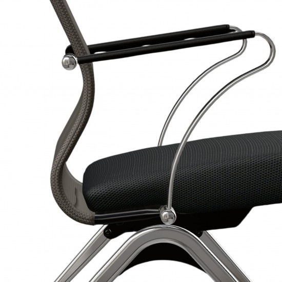 Ergonomischer Besprechungsstuhl Mit Metallrahmen