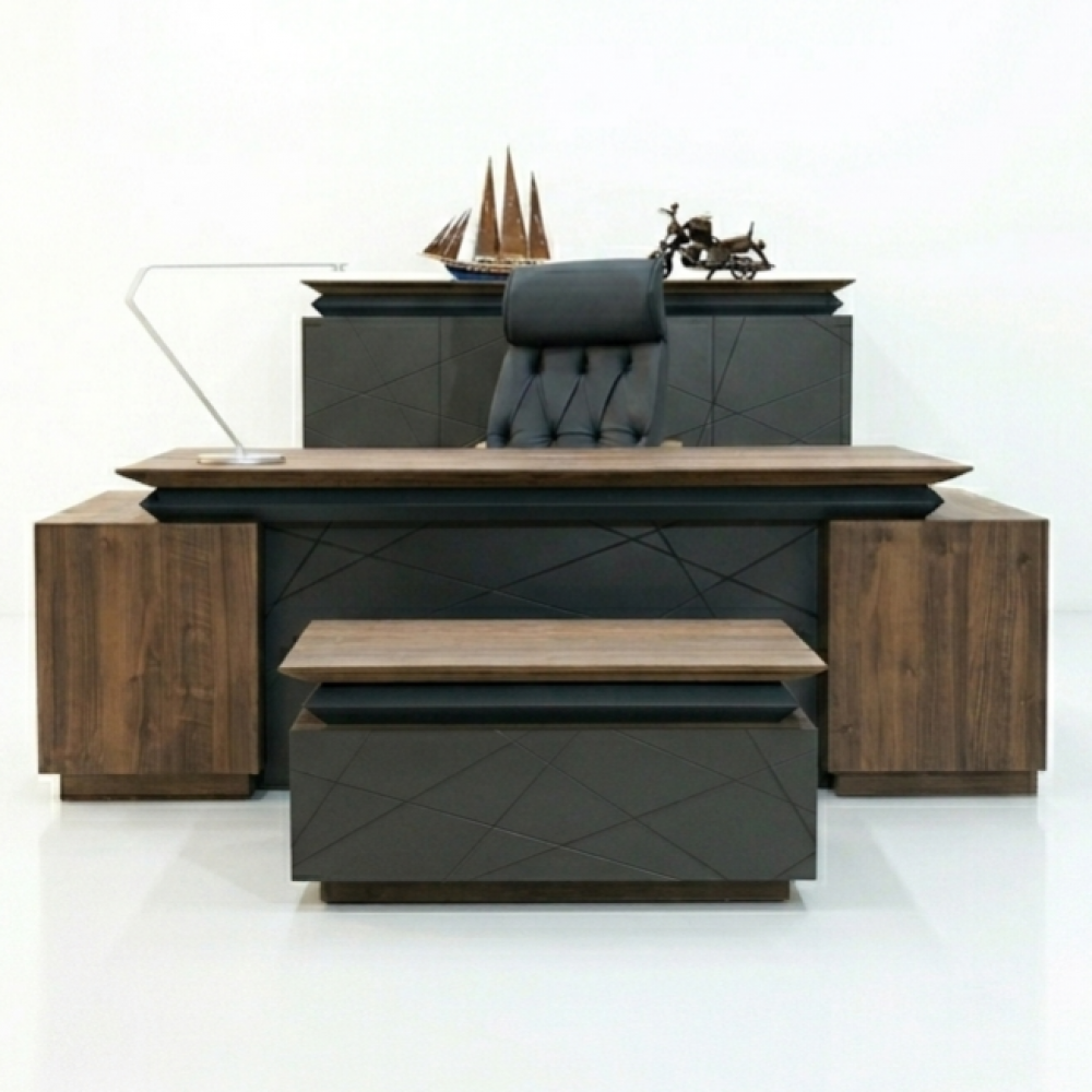 Büroberechtigungsteam Signature, Walnuss Und See, Minimale Maßnahme