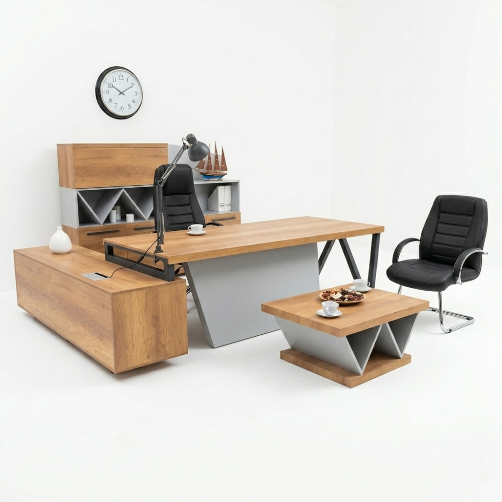 İstanbul_Ofis_Mobilyaları_Çamlıca_Ofis_Masası_Makam_Takımı
