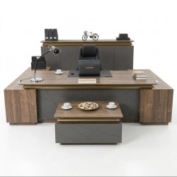 İmza Vip Makam Takımı Ceviz ve Lake