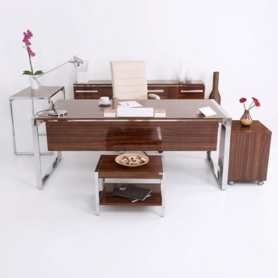 Apple, Istanbul Office Desk Исполнительный Офис Hg. Грецкий Орех