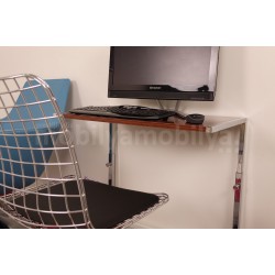 Bell Laptop Stand Walnuss Hochglanz