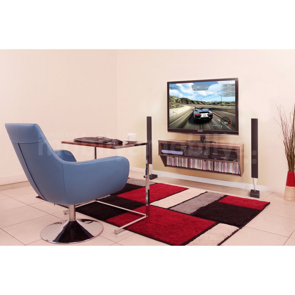 Bell Laptop Stand Walnuss Hochglanz