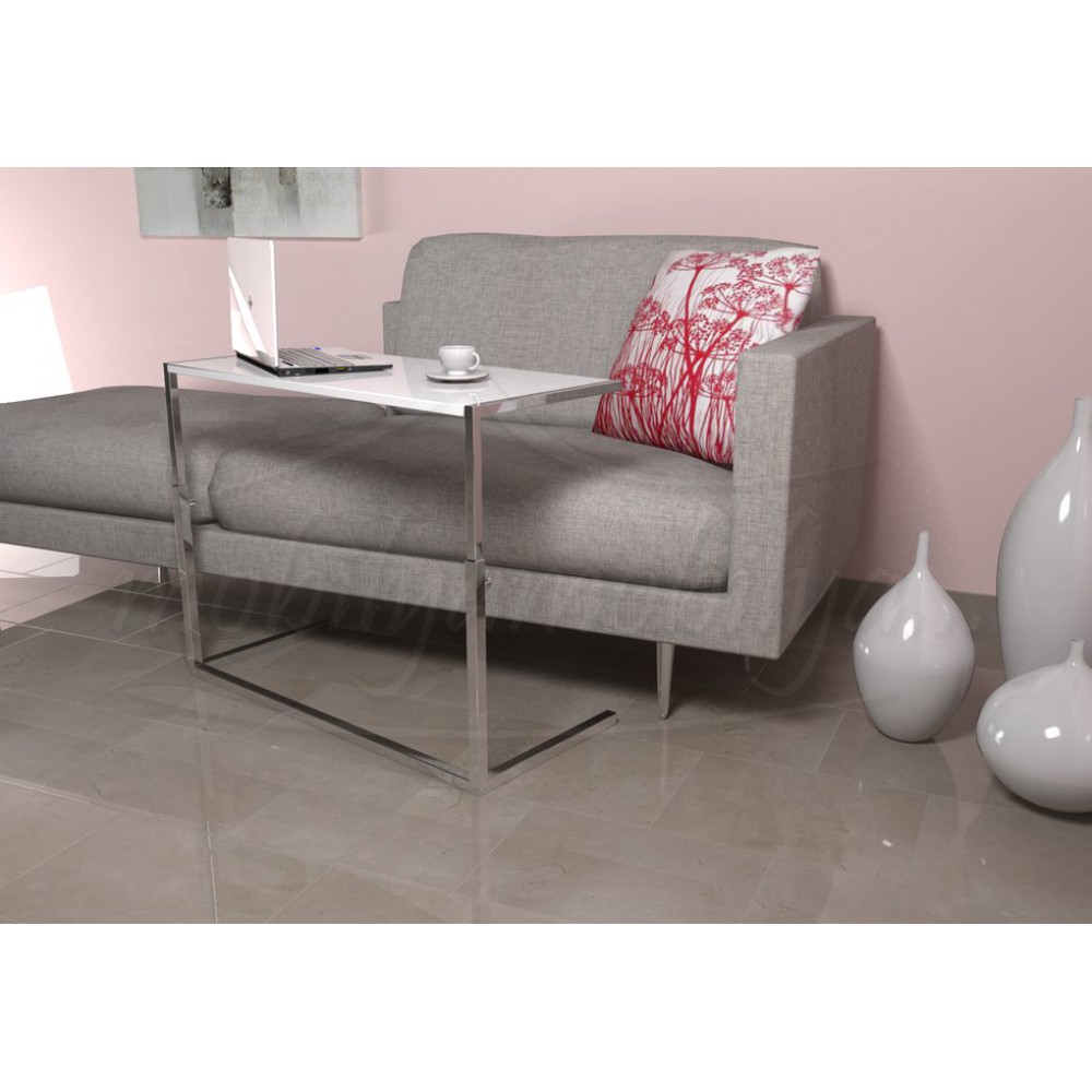 Clarissa Weiß Großer Laptop-Schreibtisch