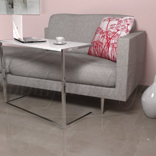 Clariss Geniş Laptop Masası Beyaz