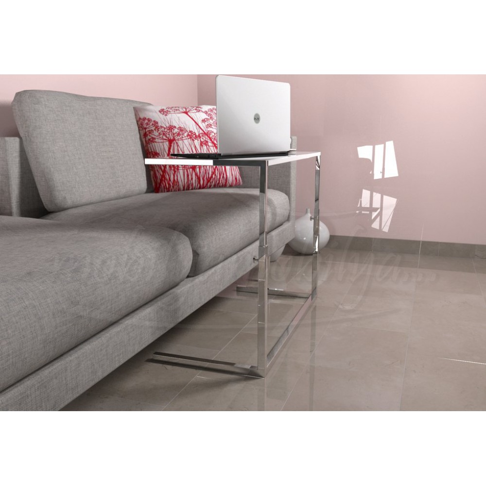 Clarissa Weiß Großer Laptop-Schreibtisch