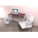 Clarissa Breite Laptop Desk Walnut