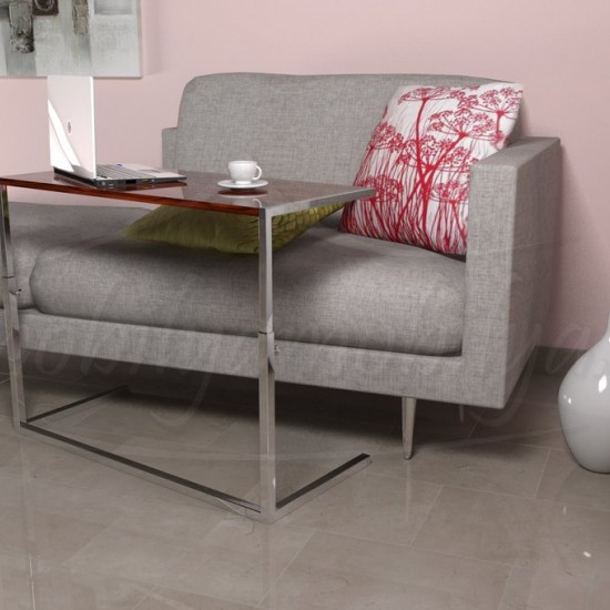 Clariss Geniş Laptop Masası Ceviz