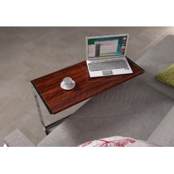 Clarissa Breite Laptop Desk Walnut