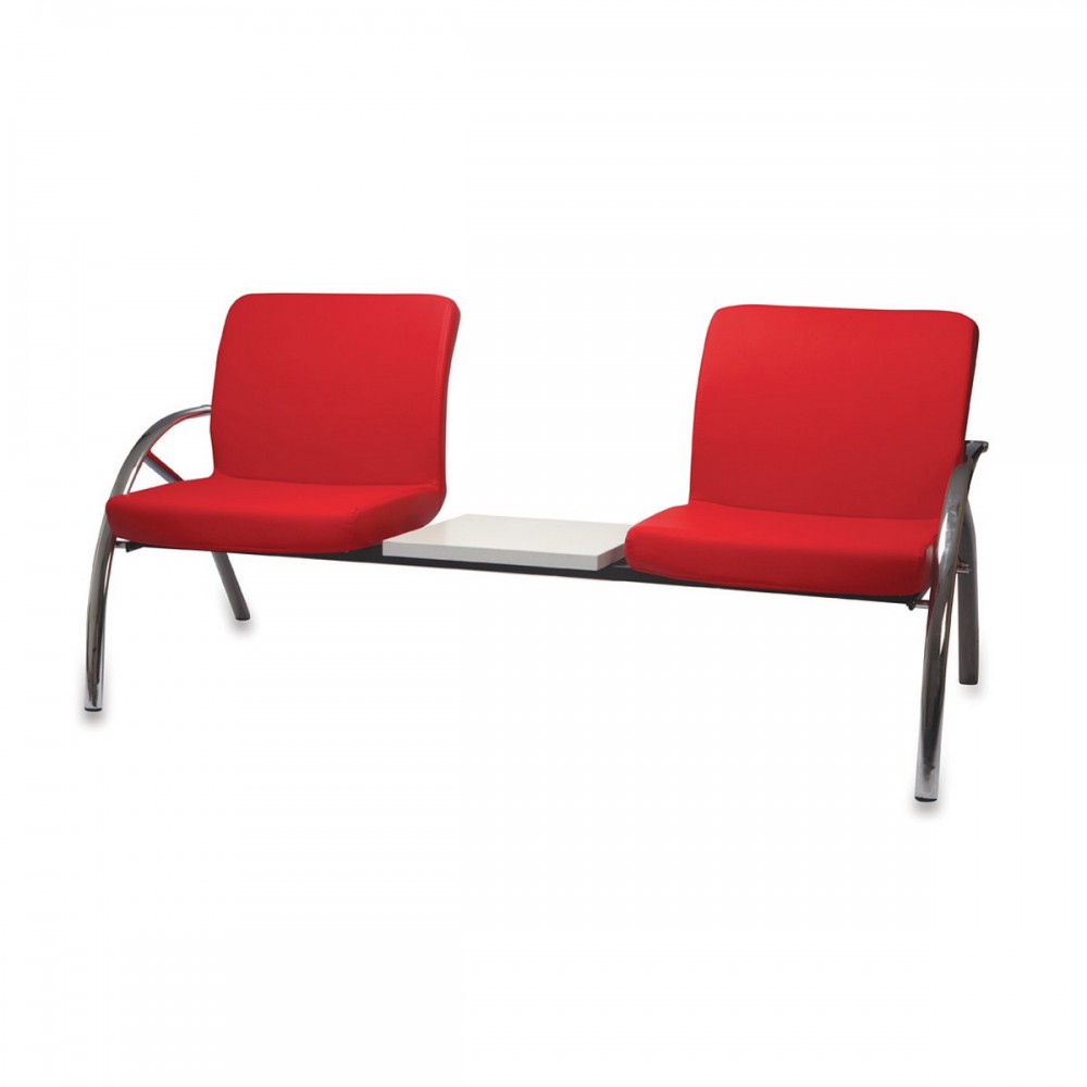 丽都两个座位等候椅与三脚架