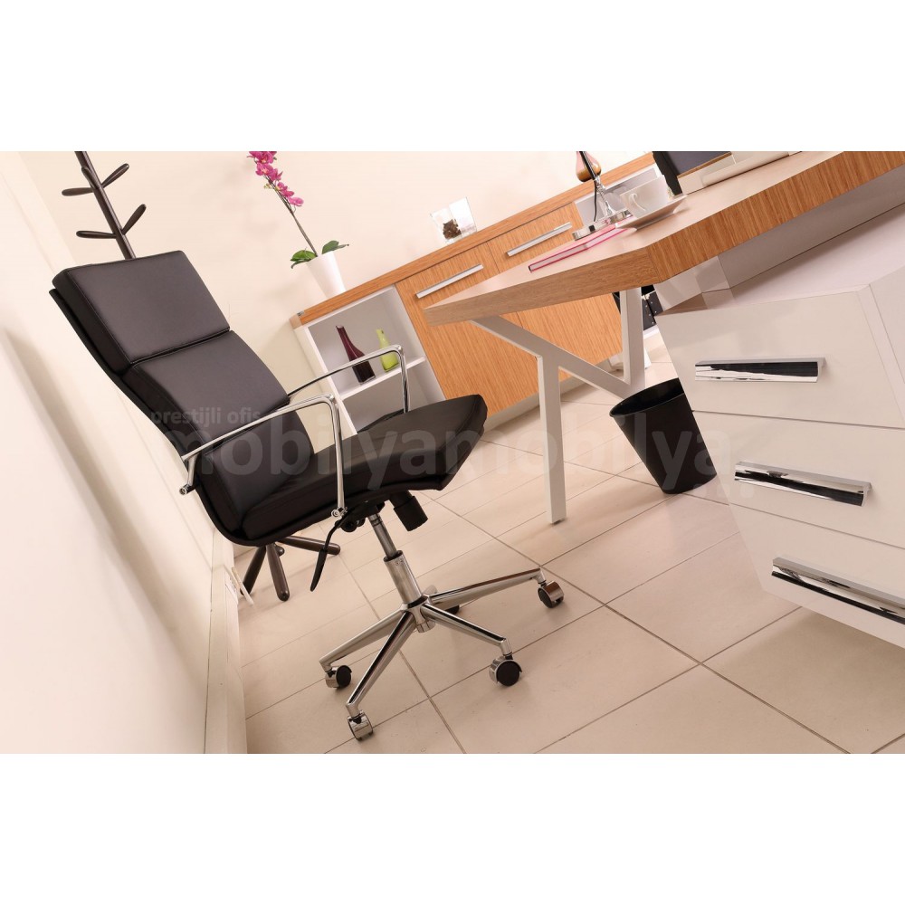 Canberra Executive Office Chair Bamboo Line ƏN Azı Tk.