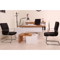 Canberra Executive Office Chair Bamboo Line ƏN Azı Tk.
