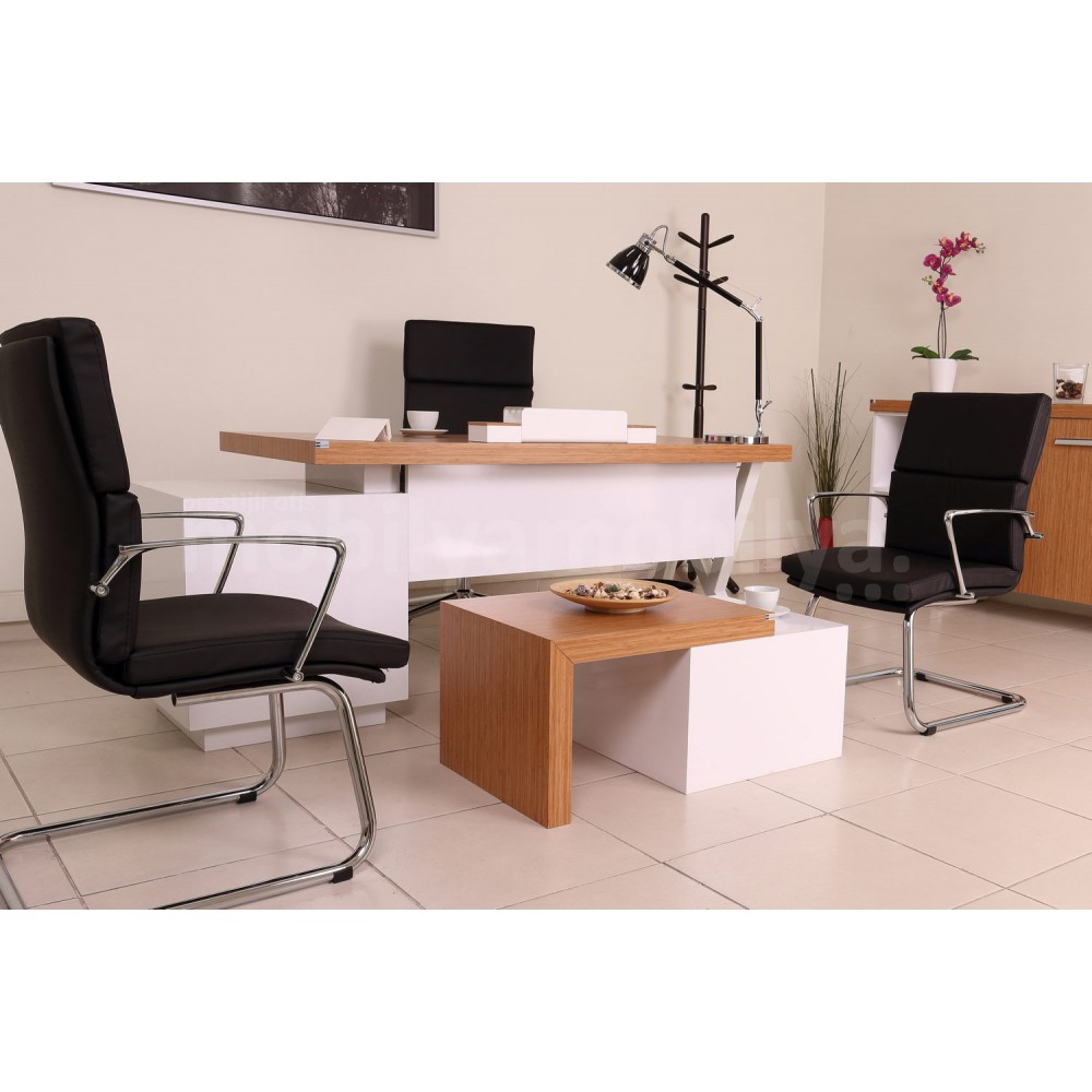 Canberra Executive Office Chair Bamboo Line ƏN Azı Tk.