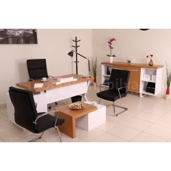 Canberra Executive Office Chair Bamboo Line ƏN Azı Tk.