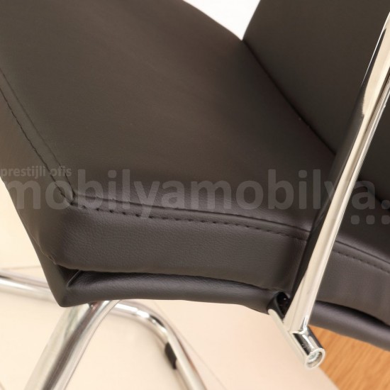 Canberra Executive Office Chair Bamboo White Line Tk.