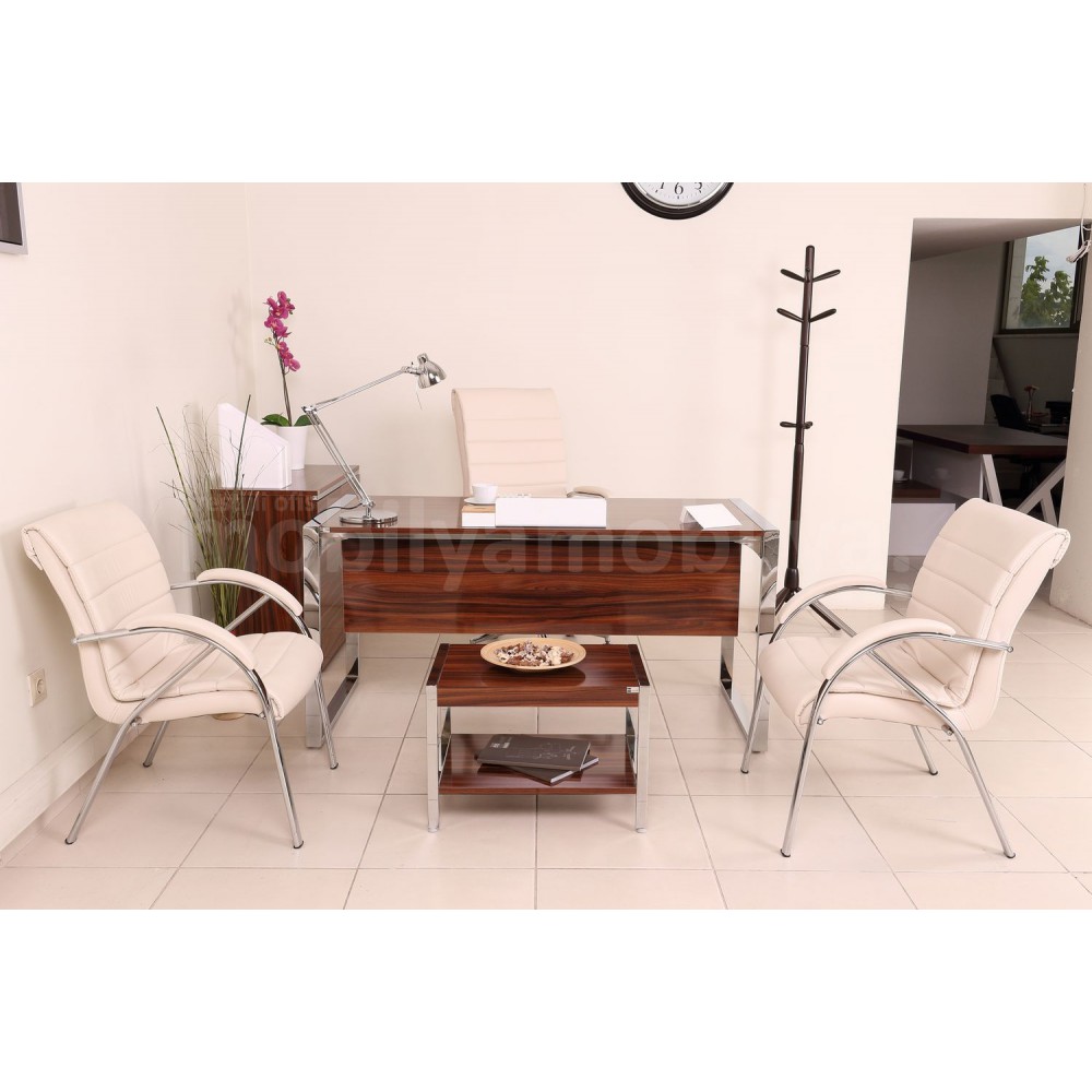 Personal Office Team Weiß Hochglanz