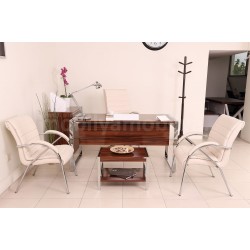 Personal Office Team Weiß Hochglanz