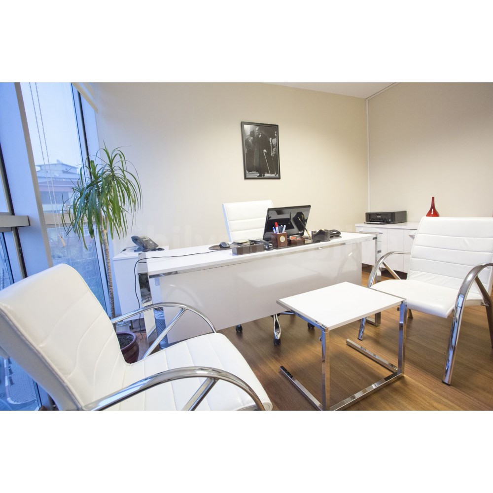 Personal Office Team Weiß Hochglanz