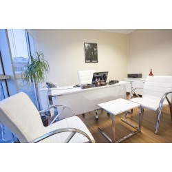 Personal Office Team Weiß Hochglanz